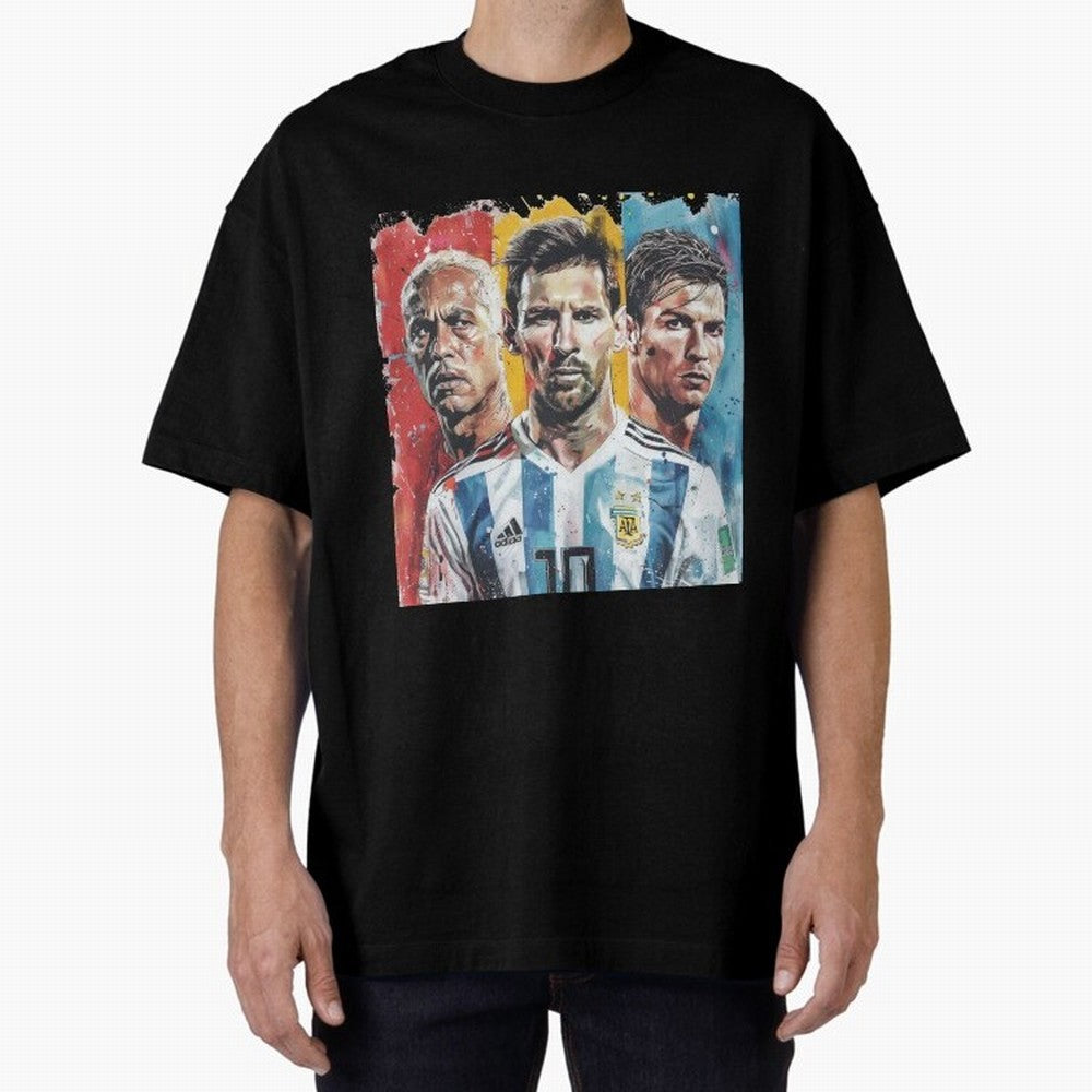 TOP 3 Soccer Players Classic T-Shirt Join the Countdown to Match Day Hype around FIFA World Cup 2026, Cristiano Ronaldo, Haaland and CR7, Portugal, Football Passion, Legendary Performances, Festival Vibes and Supporter Community; Perfect for