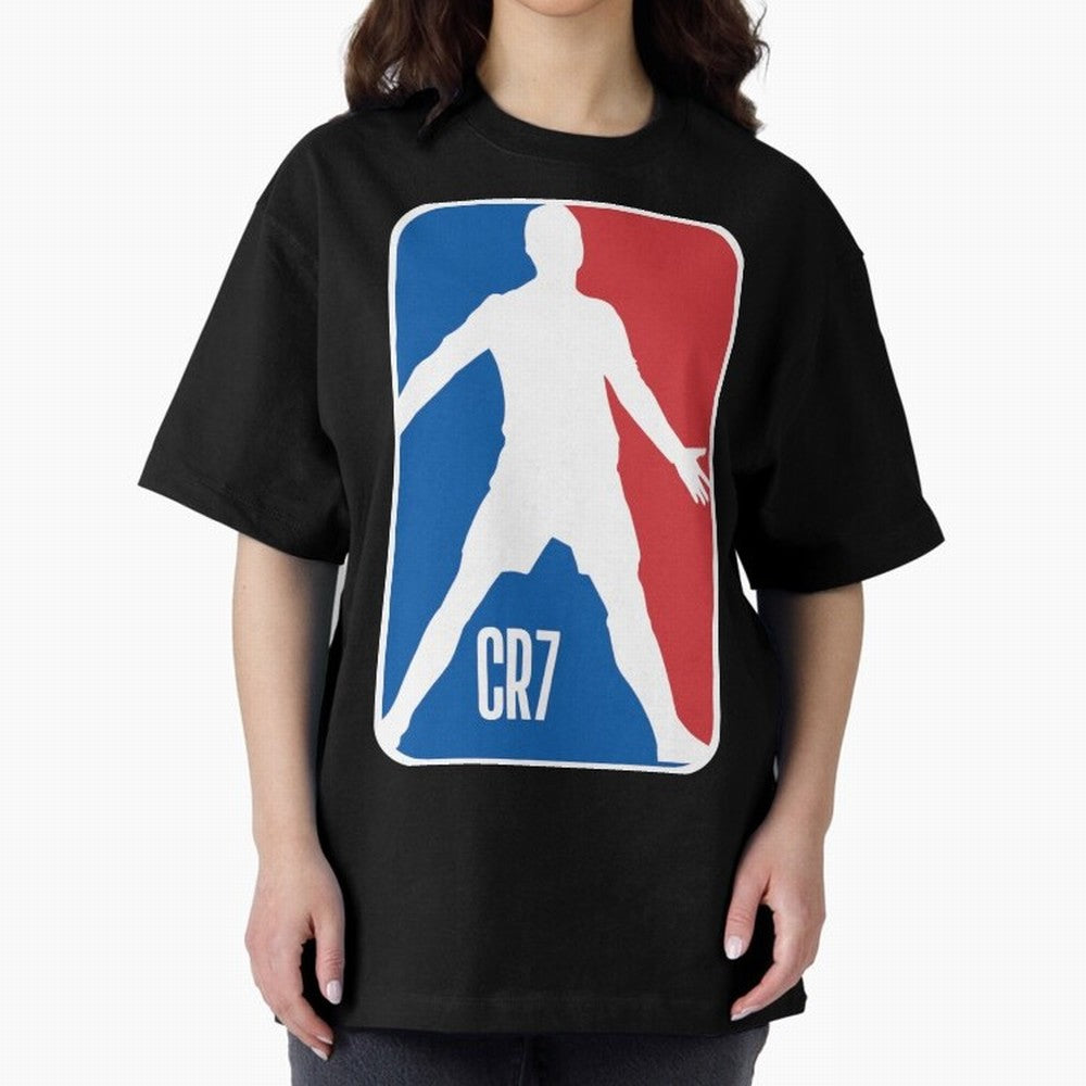 Cristiano Ronaldo - NBA style print Classic T-Shirt Bring a Vintage Feel to FIFA World Cup 2026 Spirit, Capturing England, France and Netherlands, Mbappe, Vintage Soccer Flavor, Modern Football Stars, National Flags and Final Night Emotion; Great
