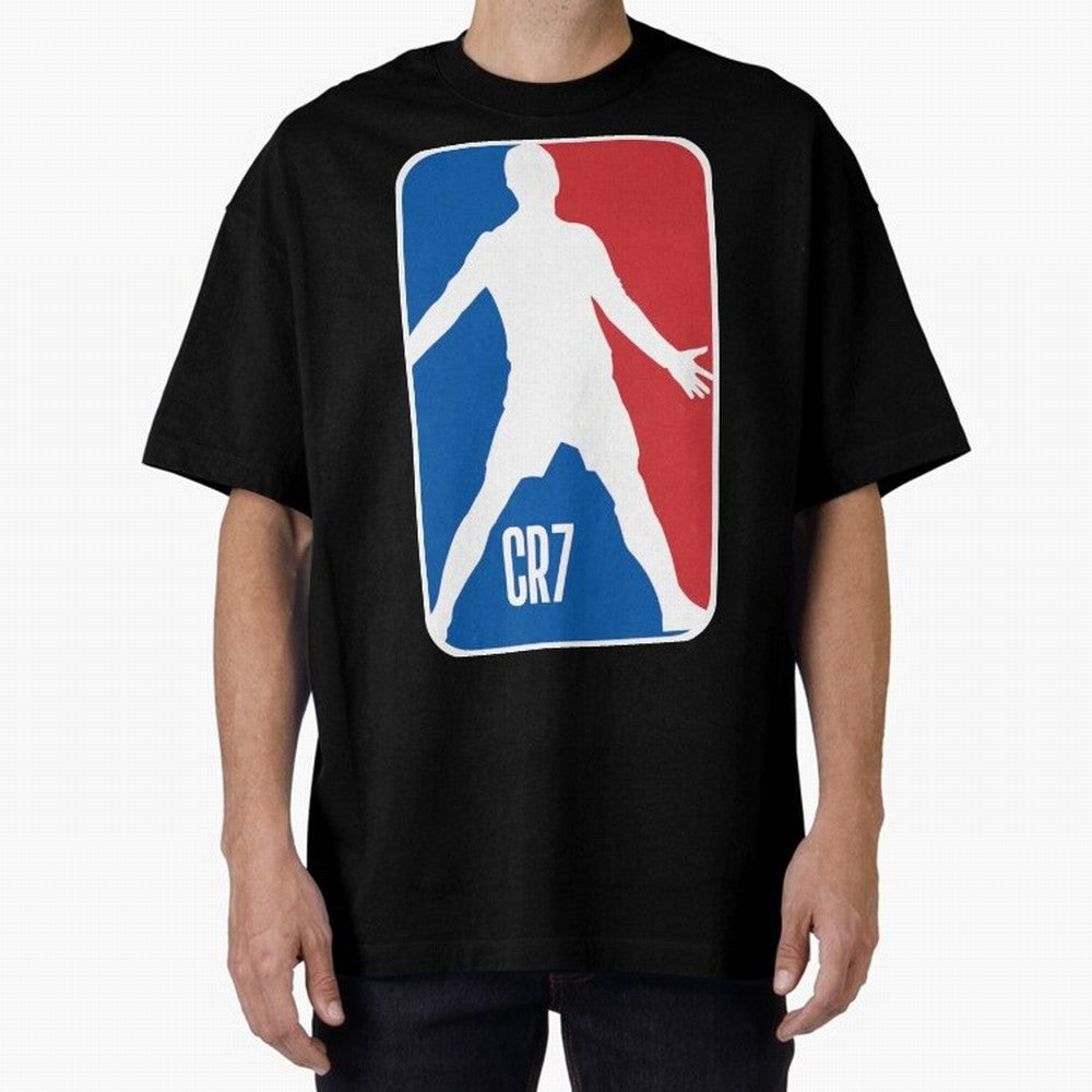 Cristiano Ronaldo - NBA style print Classic T-Shirt Bring a Vintage Feel to FIFA World Cup 2026 Spirit, Capturing England, France and Netherlands, Mbappe, Vintage Soccer Flavor, Modern Football Stars, National Flags and Final Night Emotion; Great