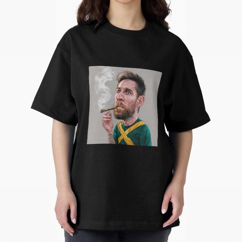 funny caricature of Lionel Messi Classic T-Shirt Show Support during FIFA World Cup 2026 Group Stage with Messi, France and Portugal Energy, Classic Soccer Heritage, Championship Pressure, Fan Loyalty and International Pride; Made for Collectors