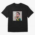 funny caricature of Lionel Messi Classic T-Shirt Show Support during FIFA World Cup 2026 Group Stage with Messi, France and Portugal Energy, Classic Soccer Heritage, Championship Pressure, Fan Loyalty and International Pride; Made for Collectors
