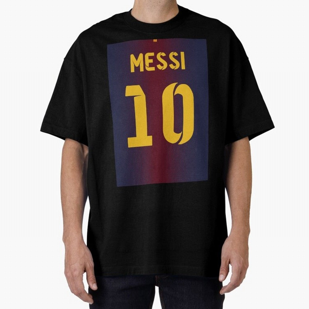 Barcelona 2012 Jersey Messi 10 Oversized T-Shirt Carry National Pride through FIFA World Cup 2026 Highlighting Neymar, Haaland and Cristiano Ronaldo, Portugal, Spain and Germany Energy, Classic Soccer Heritage, Championship Pressure, Fan Loyalty