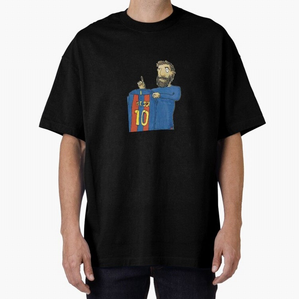 Lionel Messi and the magic shirt Oversized T-Shirt Stand Out with Spirit from the FIFA World Cup 2026 USA Canada Mexico Journey through Cristiano Ronaldo, Haaland and CR7 Highlights, Brazil, Portugal and Argentina Pride, Match Day Excitement,