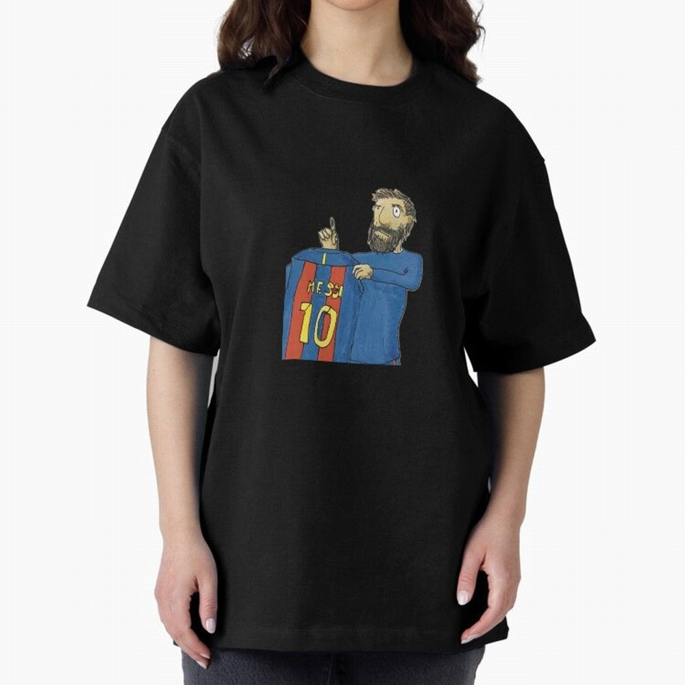 Lionel Messi and the magic shirt Oversized T-Shirt Stand Out with Spirit from the FIFA World Cup 2026 USA Canada Mexico Journey through Cristiano Ronaldo, Haaland and CR7 Highlights, Brazil, Portugal and Argentina Pride, Match Day Excitement,