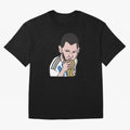 Lionel Messi in Weirdtual Reality Oversized T-Shirt Turn Every Weekend Toward FIFA World Cup 2026 Group Stage Filled with CR7, Portugal, Spain and Germany Energy, Champion Mindset, Group Stage Buzz, Knockout Tension and Passionate Fan Culture;