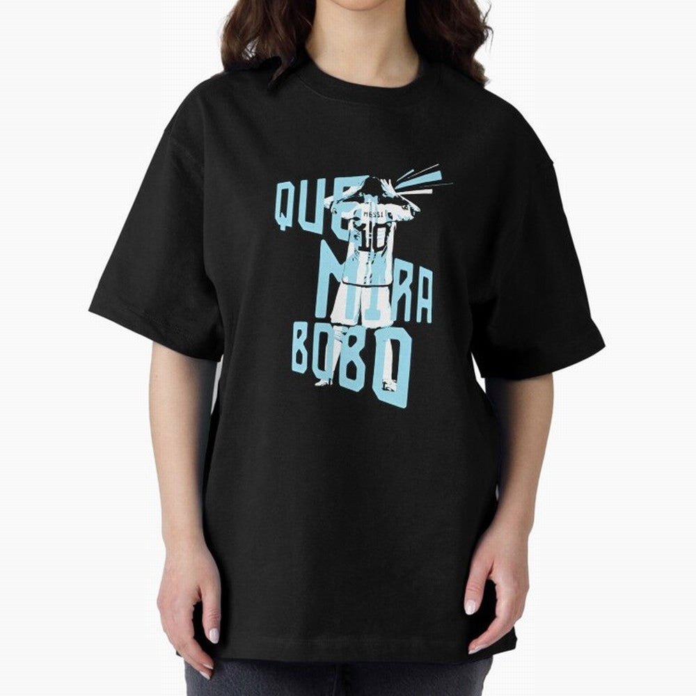 Lionel messi Que mira bobo Classic T-Shirt Carry National Pride through FIFA World Cup 2026 for Fans of Mbappe and Spain, Bringing Match Day Excitement, Supporter Culture, Golden Goals and Global Football Passion; Great for Supporters Who Love
