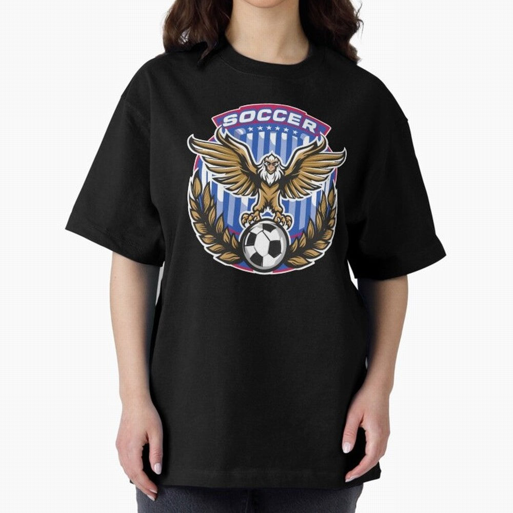 Goal! The Global Phenomenon of Soccer Oversized T-Shirt Elevate FIFA World Cup 2026 for Fans of Mbappe and Neymar and Brazil, Bringing Goal Celebration Energy, Supporter Heritage, Football Icons and Worldwide Tournament Joy; Ideal for Passionate