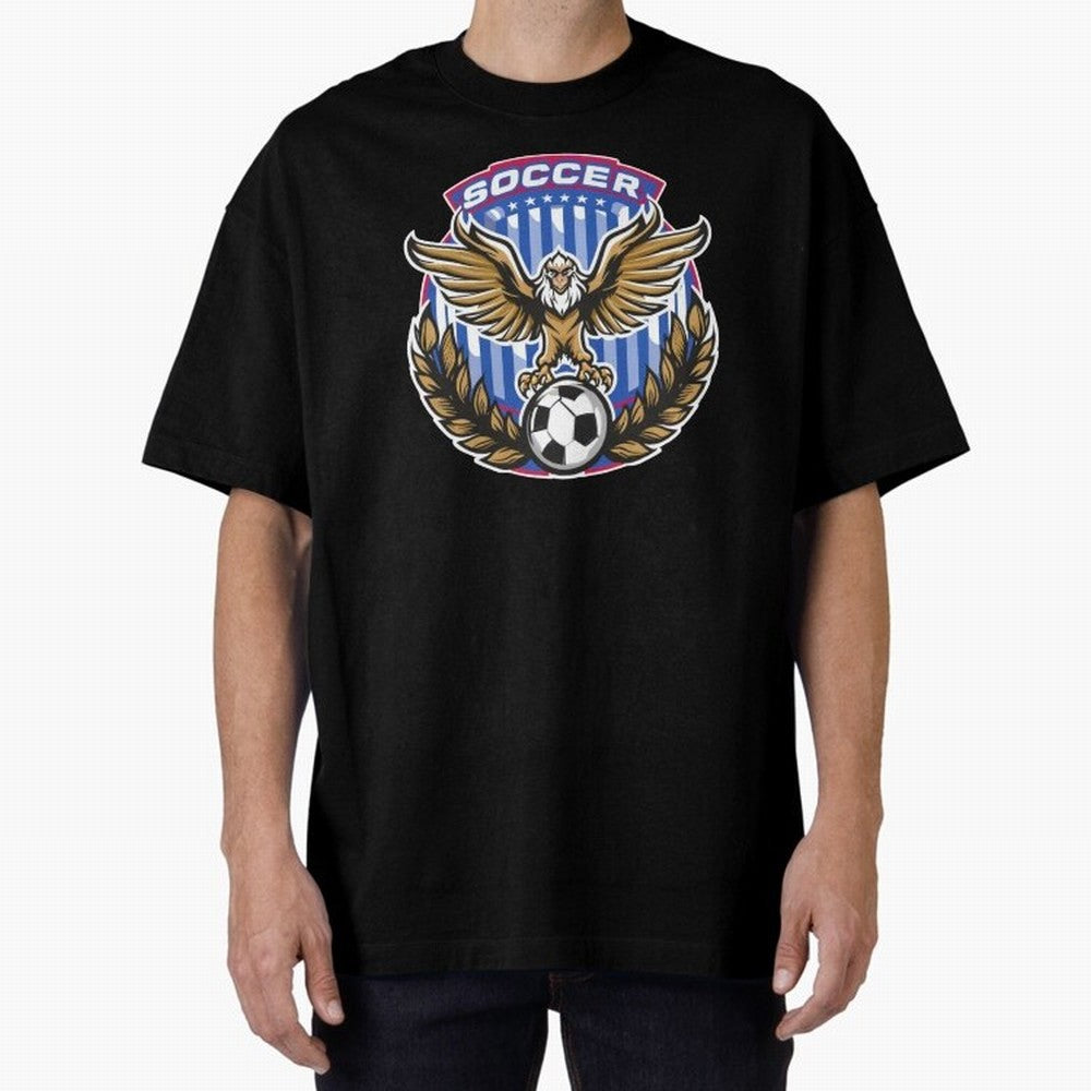 Goal! The Global Phenomenon of Soccer Oversized T-Shirt Elevate FIFA World Cup 2026 for Fans of Mbappe and Neymar and Brazil, Bringing Goal Celebration Energy, Supporter Heritage, Football Icons and Worldwide Tournament Joy; Ideal for Passionate