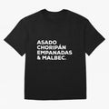 Argentine Cuisine Oversized T-Shirt Fuel Your Fan Pride for FIFA World Cup 2026 USA Canada Mexico Spirit, Driven by England and Germany, Messi, CR7 and Mbappe, Football History, Final Match Energy, Crowd Noise and Once in a Lifetime Moments; Built