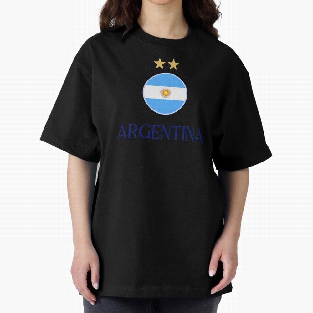 Argentina 2 Blue Classic T-Shirt Celebrate the Road through FIFA World Cup 2026 USA Canada Mexico Capturing CR7 and Messi, Argentina and Brazil Energy, Football History, Final Match Energy, Crowd Noise and Once in a Lifetime Moments; Made for