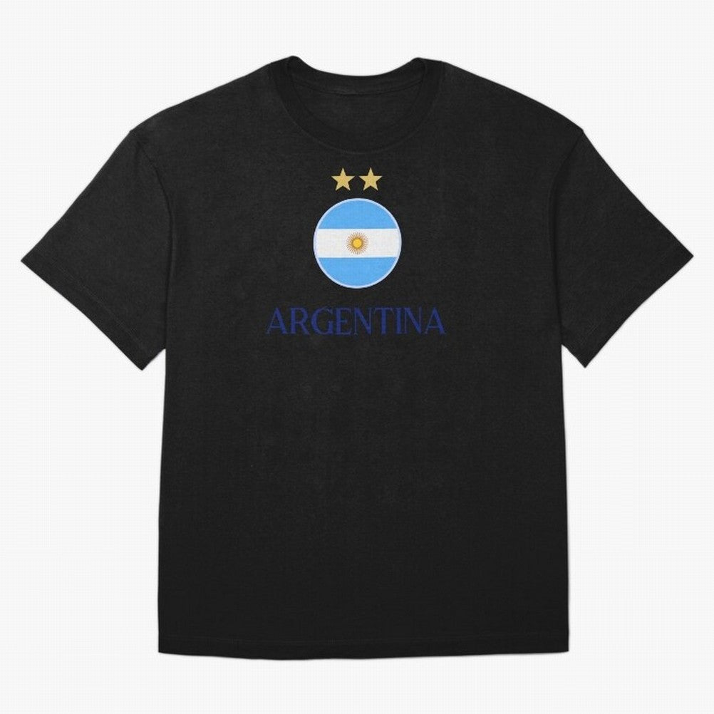 Argentina 2 Blue Classic T-Shirt Celebrate the Road through FIFA World Cup 2026 USA Canada Mexico Capturing CR7 and Messi, Argentina and Brazil Energy, Football History, Final Match Energy, Crowd Noise and Once in a Lifetime Moments; Made for