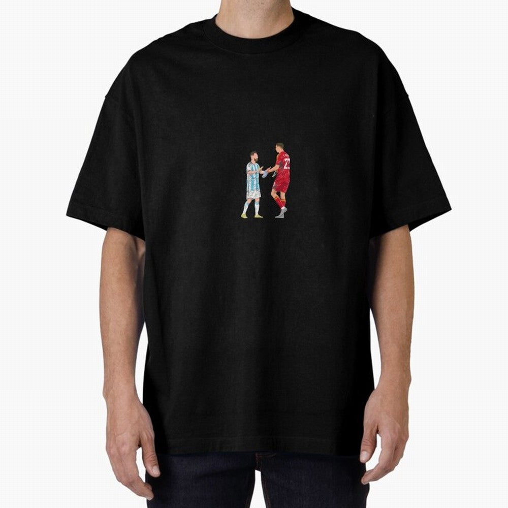 Lionel Messi and Emiliano Martinez Minimalist Classic T-Shirt Support the FIFA World Cup 2026 USA Canada Mexico Journey through Cristiano Ronaldo Highlights, England, France and Netherlands Pride, Football Passion, Legendary Performances, Festival