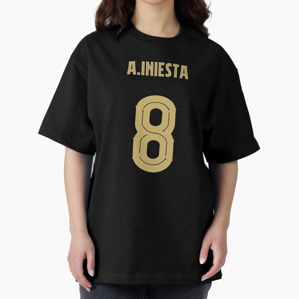 Iniesta Barcelona 8 Classic T-Shirt Capture Stadium Memories from FIFA World Cup 2026 USA Canada Mexico Spirit, with Portugal, Spain and Germany, CR7 and Messi, Sports Nostalgia, International Competition, Famous Players and Unforgettable