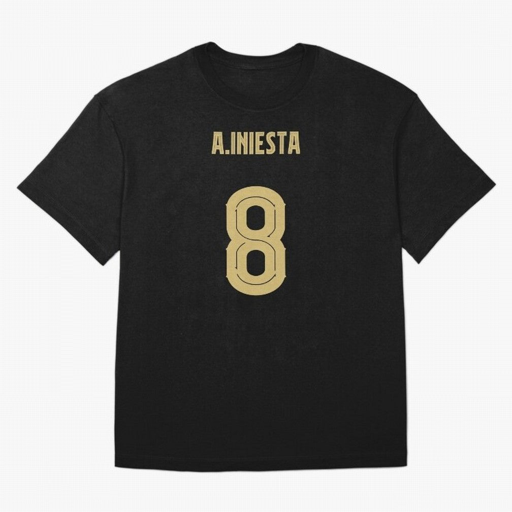 Iniesta Barcelona 8 Classic T-Shirt Capture Stadium Memories from FIFA World Cup 2026 USA Canada Mexico Spirit, with Portugal, Spain and Germany, CR7 and Messi, Sports Nostalgia, International Competition, Famous Players and Unforgettable