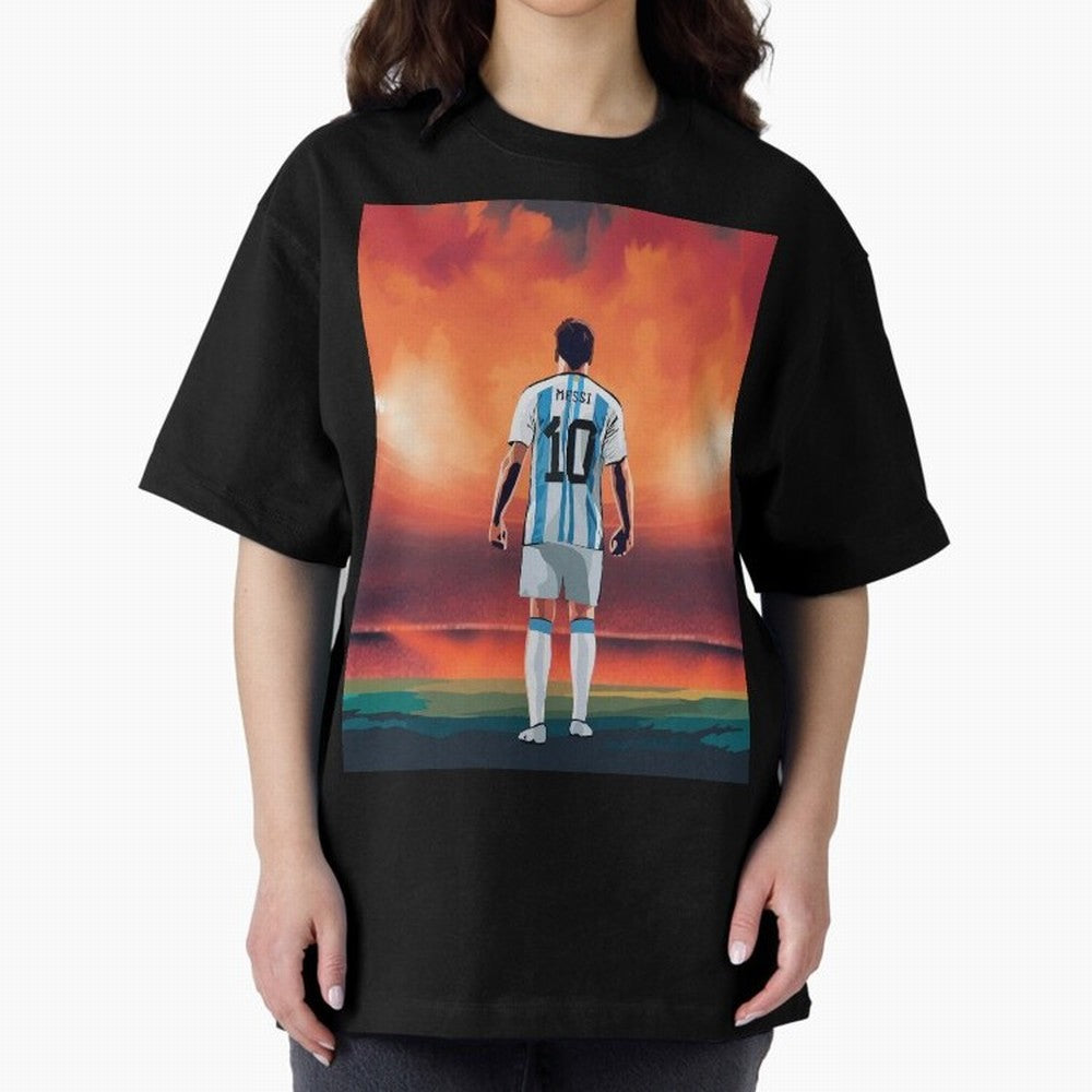Lionel Leo Messi Graphic T-Shirt Embrace Match Day Hype around FIFA World Cup 2026 Group Stage, Messi, Neymar and Mbappe, Portugal, Football History, Final Match Energy, Crowd Noise and Once in a Lifetime Moments; Perfect for Supporters Who Want