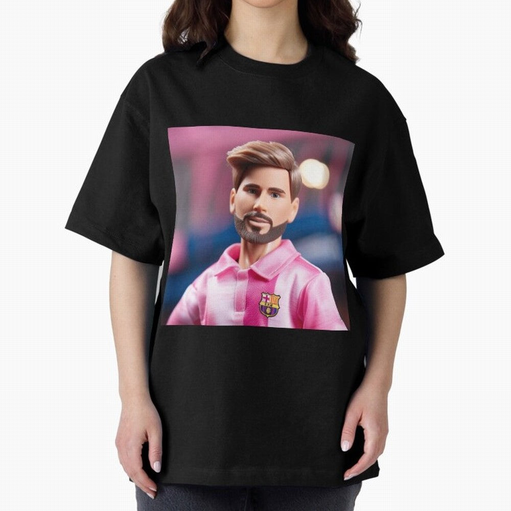 If Messi were a Barbie doll... Premium T-Shirt Celebrate National Team Dreams in the FIFA World Cup 2026 Journey through Messi and Cristiano Ronaldo Highlights, Netherlands Pride, Classic Soccer Heritage, Championship Pressure, Fan Loyalty and
