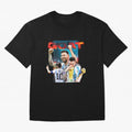 Messi GOAT Premium T-Shirt Turn Up for Match Day Hype around FIFA World Cup 2026, CR7, Argentina, France and Brazil, Fan Favorite Moments, National Team Passion, Big Match Drama and Soccer History; Ideal for Football Dads, Football Moms, Friends,