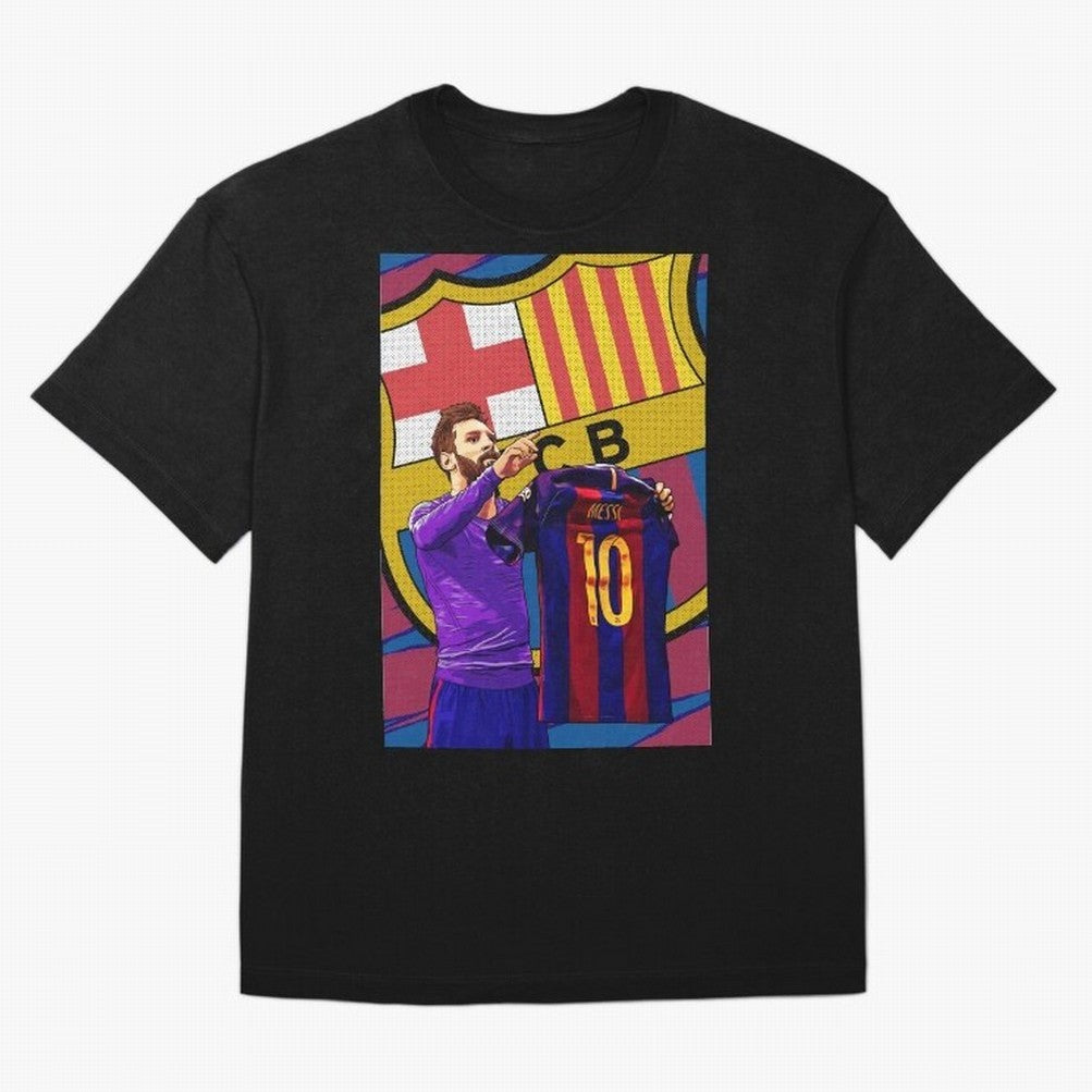 Messi Goat in FC Barcelna Premium T-Shirt Keep Football History Alive during the FIFA World Cup 2026 Journey through CR7 Highlights, Argentina and Brazil Pride, Game Day Rituals, Football Legends, Country Pride and the Road to the Final; Ideal for