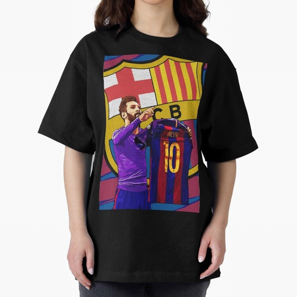 Messi Goat in FC Barcelna Premium T-Shirt Keep Football History Alive during the FIFA World Cup 2026 Journey through CR7 Highlights, Argentina and Brazil Pride, Game Day Rituals, Football Legends, Country Pride and the Road to the Final; Ideal for