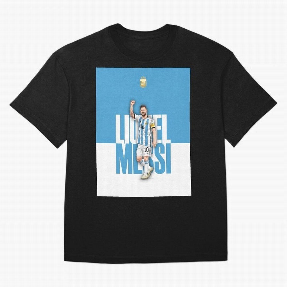 Lionel Messi - Iconic Soccer Legend Graphic T-Shirt Showcase Global Football Passion for FIFA World Cup 2026, Built around Messi, Brazil, Global Supporter Spirit, Legendary Goals, National Colors and Tournament Celebration; Perfect for Supporters