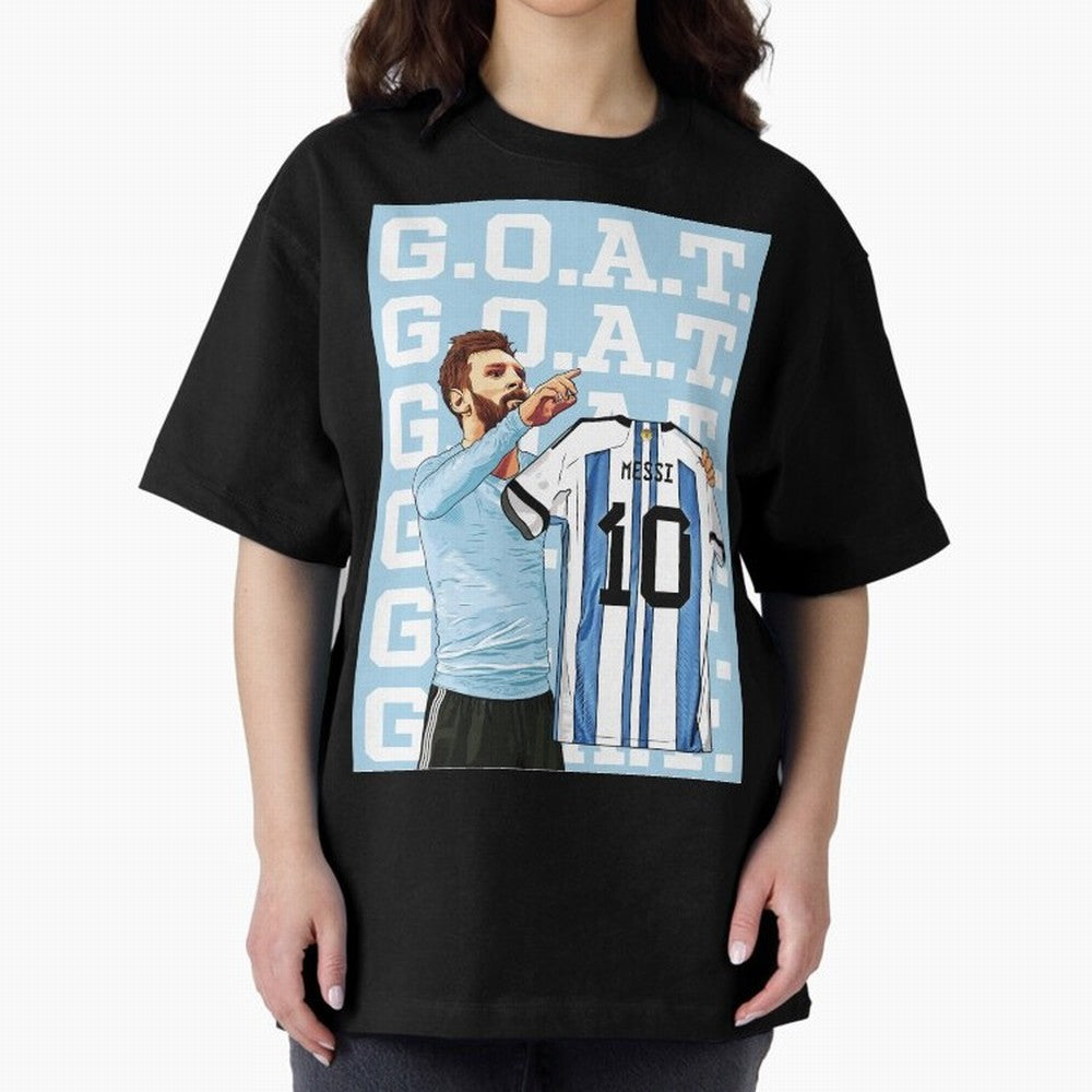 Lionel Messi Goat Premium T-Shirt Remember FIFA World Cup 2026 Spirit, with Argentina, Neymar, Worldwide Fan Energy, Dramatic Goals, Stadium Lights and Championship Celebrations; Perfect for Supporters Who Want Bold Football Energy, Global Pride