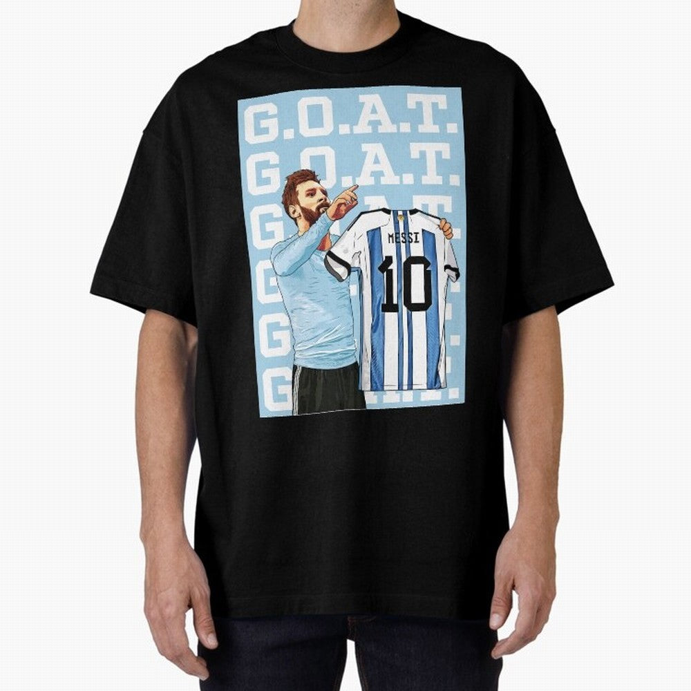 Lionel Messi Goat Premium T-Shirt Remember FIFA World Cup 2026 Spirit, with Argentina, Neymar, Worldwide Fan Energy, Dramatic Goals, Stadium Lights and Championship Celebrations; Perfect for Supporters Who Want Bold Football Energy, Global Pride
