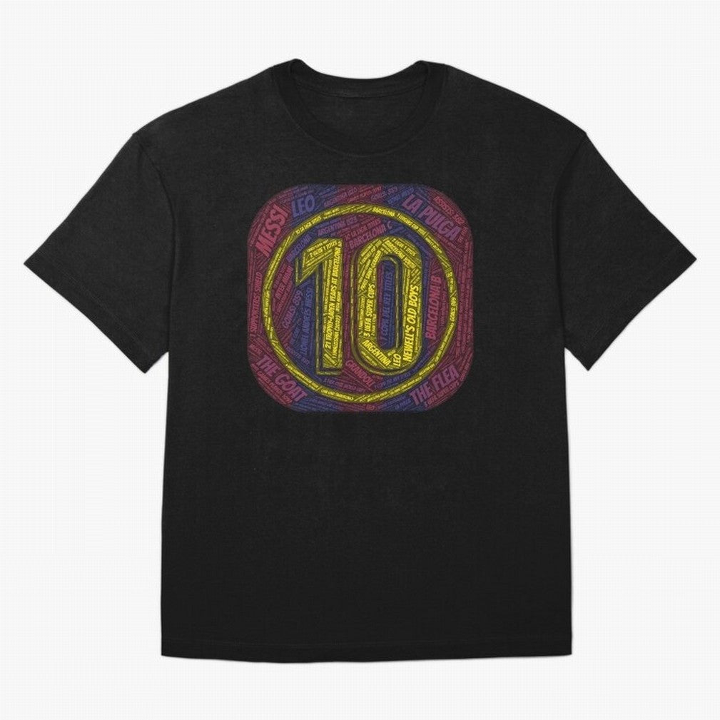 Lionel Messi #10 - The Icon Collection Premium T-Shirt Celebrate the Road through FIFA World Cup 2026 Celebrating Messi, Argentina and Brazil Energy, Stadium Chants, National Pride, Trophy Dreams and Unforgettable Football Memories; Made for