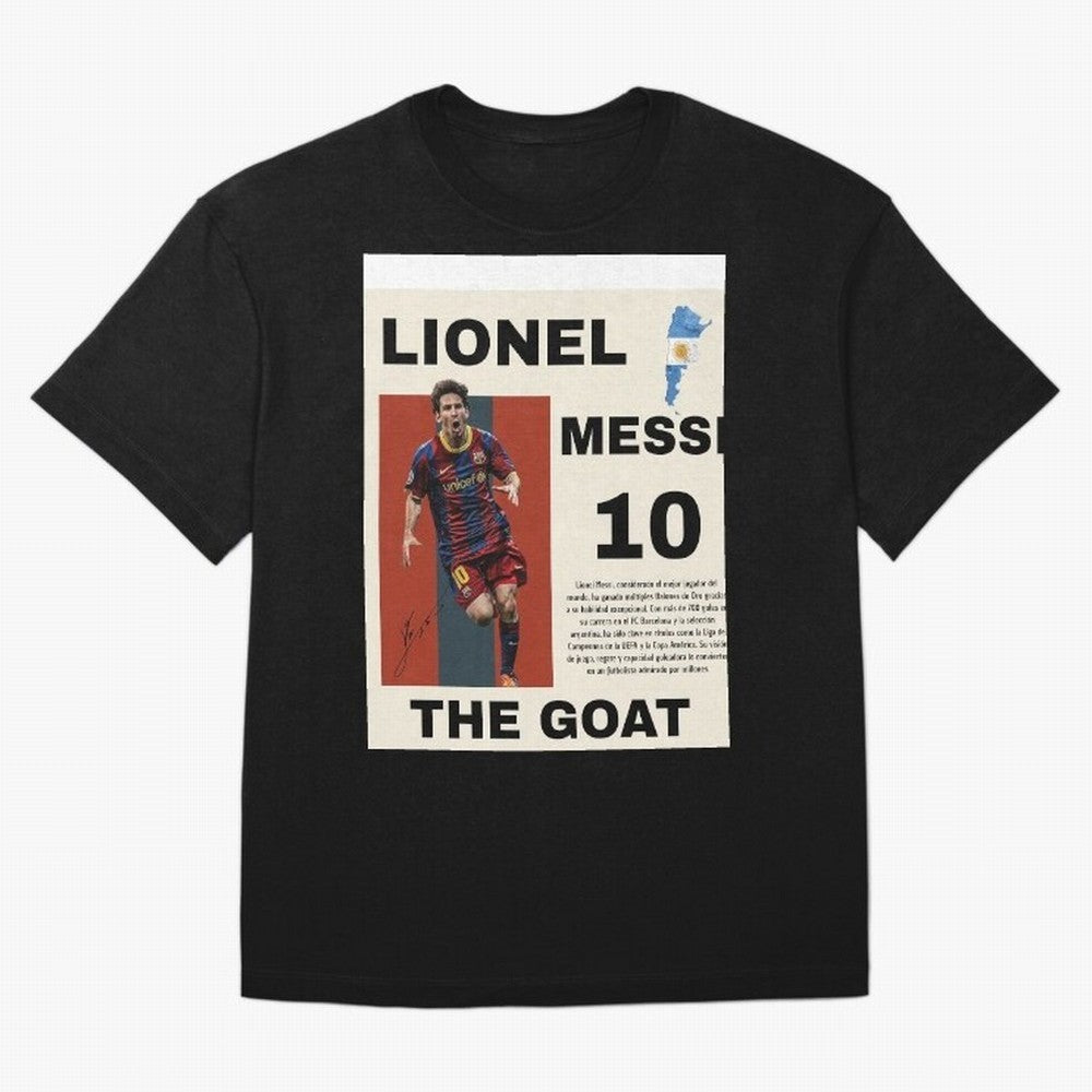 Messi 10 Graphic T-Shirt Bring Trophy Dreams to Match Day Hype around FIFA World Cup 2026, Haaland, Argentina, Supporter Pride, Iconic Celebrations, Legendary Names and Global Match Day Energy; Great for Supporters Who Love Legendary Players,