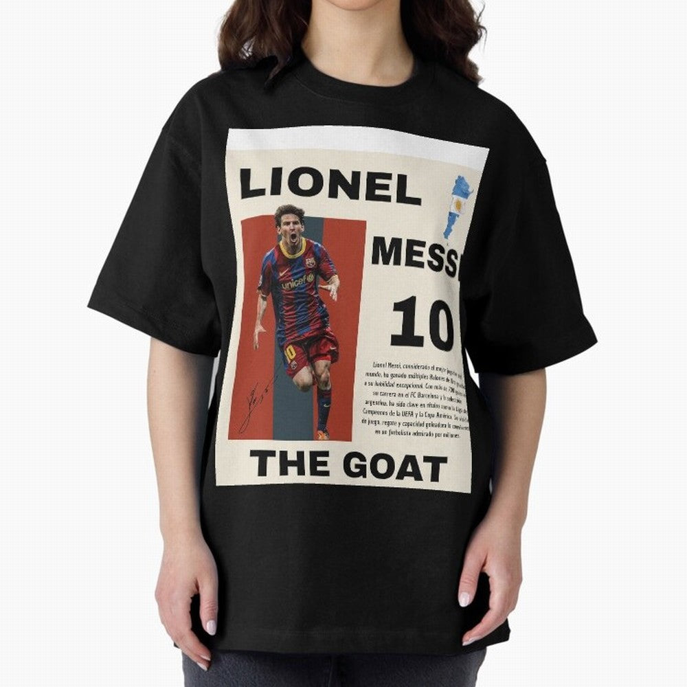 Messi 10 Graphic T-Shirt Bring Trophy Dreams to Match Day Hype around FIFA World Cup 2026, Haaland, Argentina, Supporter Pride, Iconic Celebrations, Legendary Names and Global Match Day Energy; Great for Supporters Who Love Legendary Players,