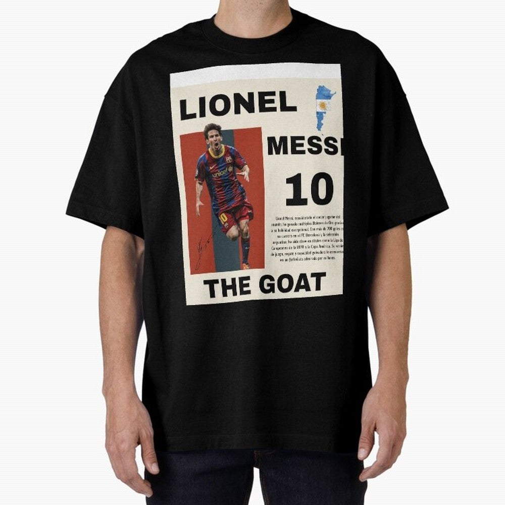 Messi 10 Graphic T-Shirt Bring Trophy Dreams to Match Day Hype around FIFA World Cup 2026, Haaland, Argentina, Supporter Pride, Iconic Celebrations, Legendary Names and Global Match Day Energy; Great for Supporters Who Love Legendary Players,