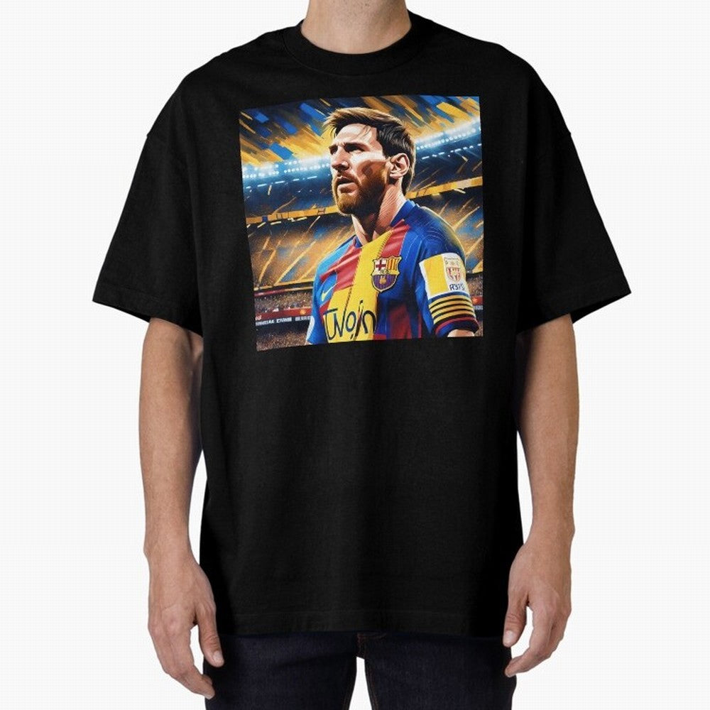 Lionel Messi Premium T-Shirt Celebrate Football Dreams Across Match Day Hype around FIFA World Cup 2026 USA Canada Mexico, Messi, CR7 and Mbappe, Argentina and Brazil, Tournament Hype, Historic Matchups, Family Viewing Parties and Global Sports