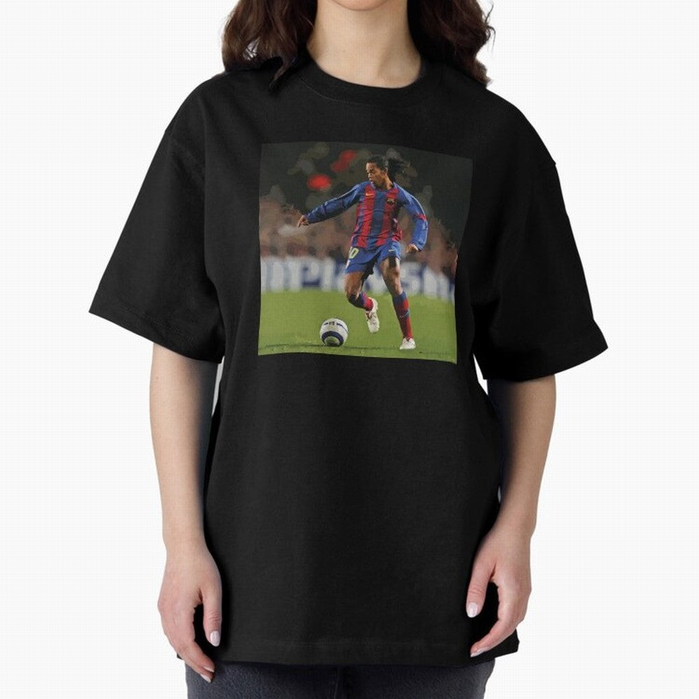 The Magician Ronaldinho Classic T-Shirt Celebrate Fan Culture around FIFA World Cup 2026 USA Canada Mexico Spirit, Celebrating Argentina, France and Brazil, Messi, CR7 and Mbappe, Classic Soccer Heritage, Championship Pressure, Fan Loyalty and