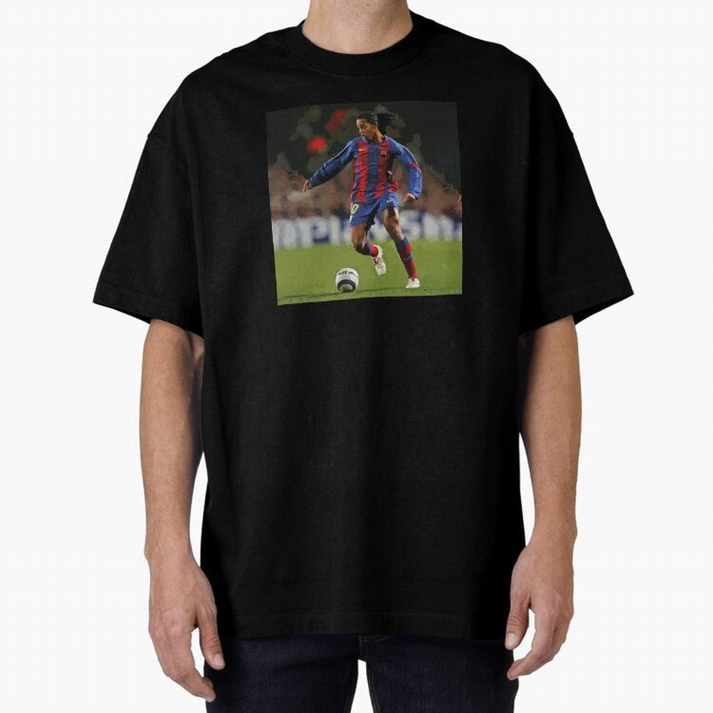 The Magician Ronaldinho Classic T-Shirt Celebrate Fan Culture around FIFA World Cup 2026 USA Canada Mexico Spirit, Celebrating Argentina, France and Brazil, Messi, CR7 and Mbappe, Classic Soccer Heritage, Championship Pressure, Fan Loyalty and