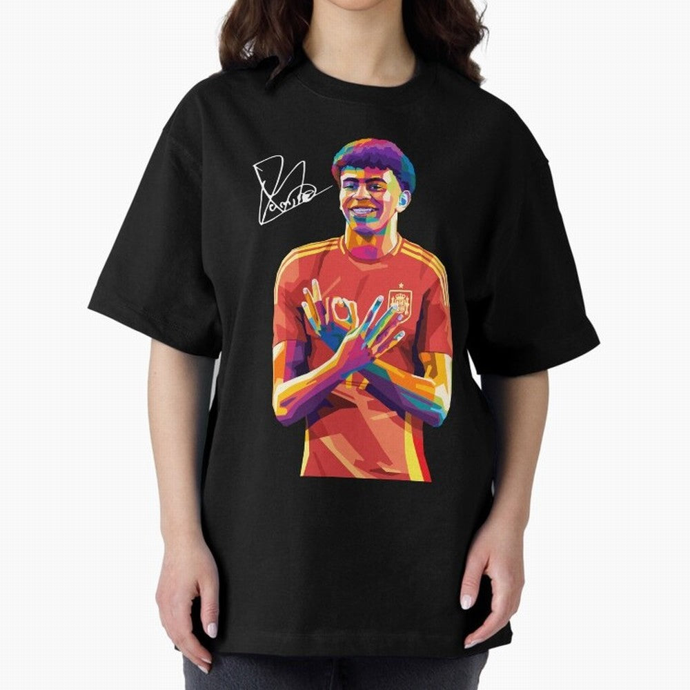 Lamine Yamal Wpap Pop Art Classic T-Shirt Bring a Champion Mindset to FIFA World Cup 2026 Spirit, Inspired by Brazil, Portugal and Argentina, Mbappe and Neymar, Football Festival Excitement, Trophy Ambitions, Country Rivalries and Star Player Buzz;