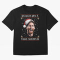 Messi Christmas Shirt ¨C Funny Football Holiday Gift | We Wish You a Messi Christmas Active T-Shirt Spotlight FIFA World Cup 2026 for Fans of Neymar and Portugal, Spain and Germany, Bringing Retro Football Energy, Iconic Rivalries, Trophy Chase