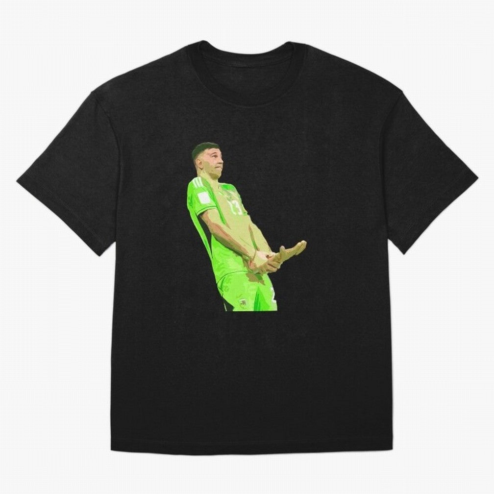 Dibu Martinez Classic T-Shirt Fuel Your Fan Pride for FIFA World Cup 2026 Group Stage Celebrating Neymar, Haaland and Cristiano Ronaldo, Netherlands Energy, Match Day Excitement, Supporter Culture, Golden Goals and Global Football Passion; Made for