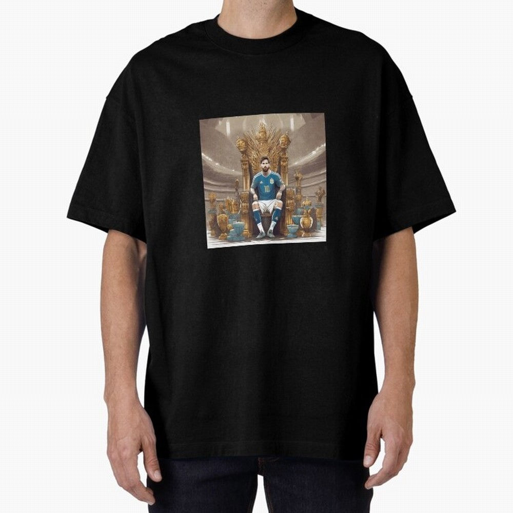 Messi Argentina Futbol Soccer King T-Shirt Classic T-Shirt Bring Stadium Energy to the FIFA World Cup 2026 USA Canada Mexico Journey through Neymar, Haaland and Cristiano Ronaldo Highlights, Argentina, France and Brazil Pride, Retro Football