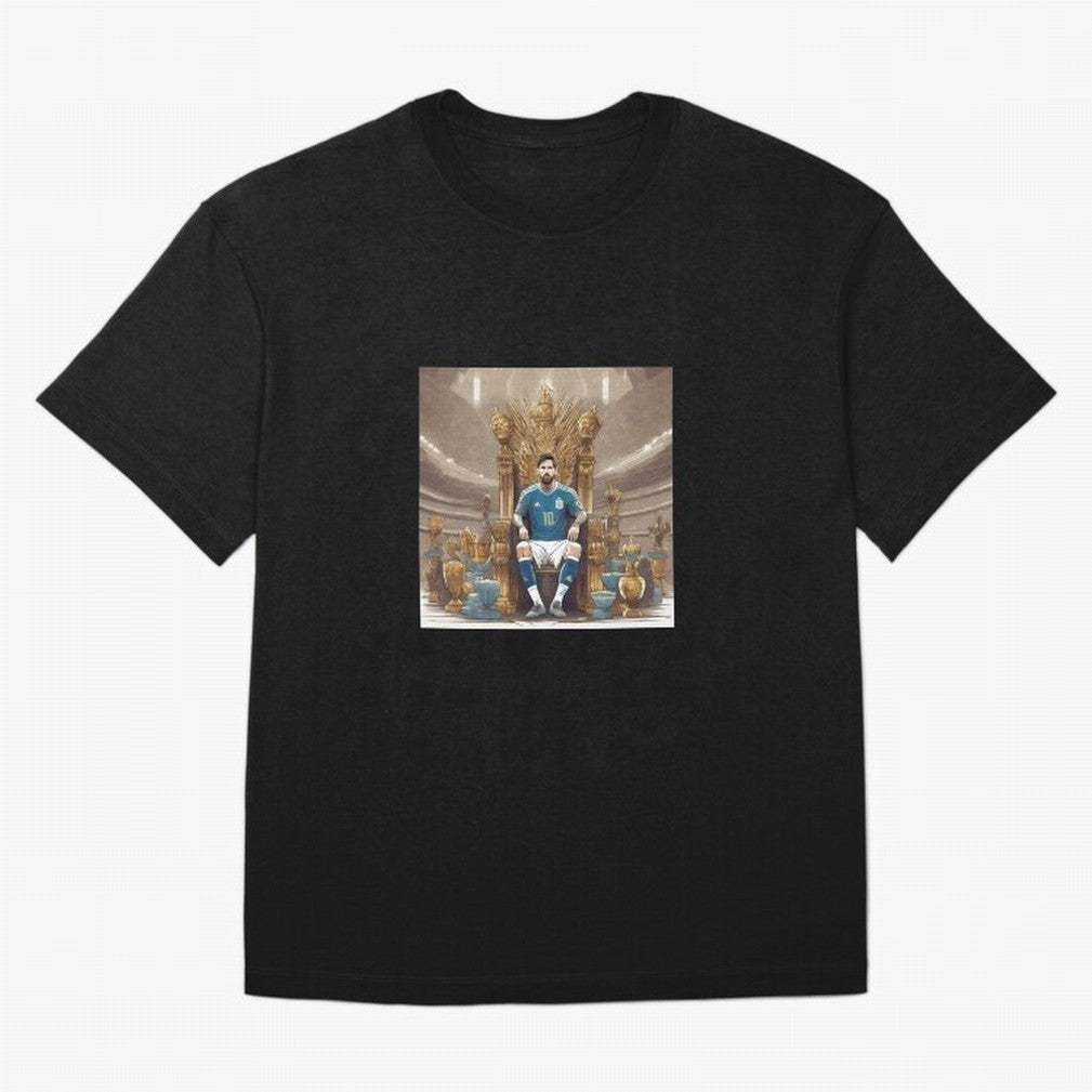 Messi Argentina Futbol Soccer King T-Shirt Classic T-Shirt Bring Stadium Energy to the FIFA World Cup 2026 USA Canada Mexico Journey through Neymar, Haaland and Cristiano Ronaldo Highlights, Argentina, France and Brazil Pride, Retro Football