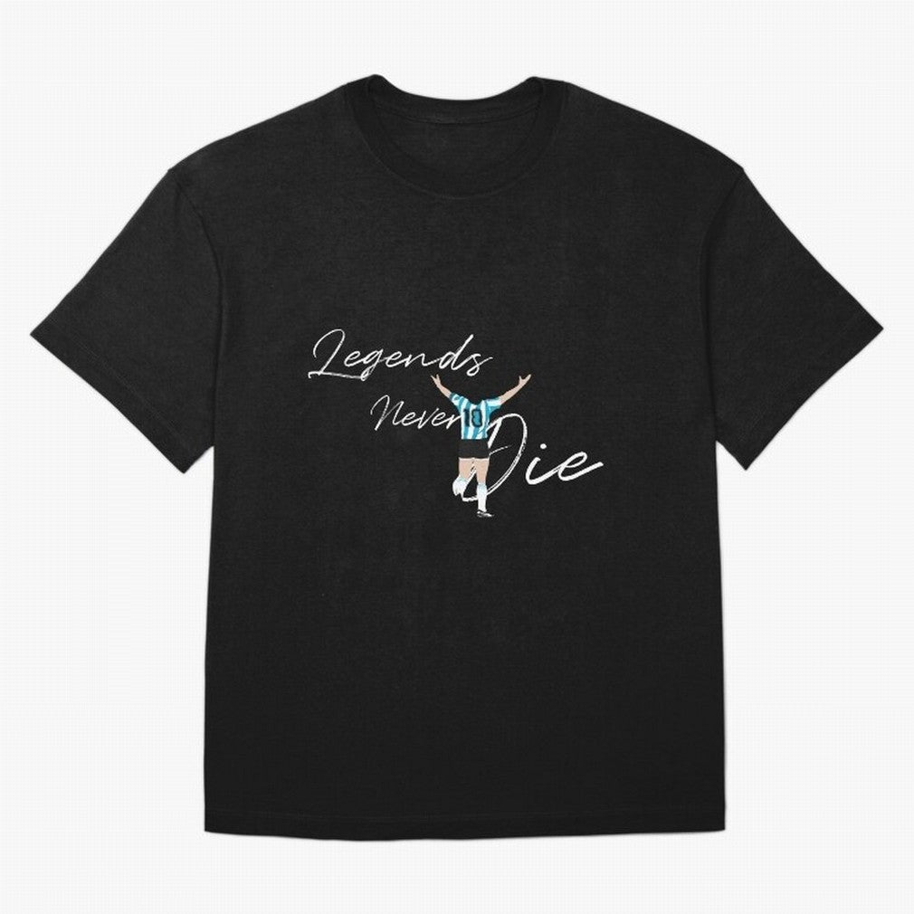 Legends Never Die Classic T-Shirt Bring World Football Passion into Global Football Passion for FIFA World Cup 2026, Celebrating CR7 and Messi, Argentina and Brazil, Football Passion, Legendary Performances, Festival Vibes and Supporter Community;