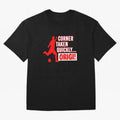 Corner Taken Quickly Origi (Red) Essential T-Shirt Follow the Final Road of FIFA World Cup 2026 Spirit, Capturing France and Portugal, Messi and Cristiano Ronaldo, Goal Celebration Energy, Supporter Heritage, Football Icons and Worldwide Tournament