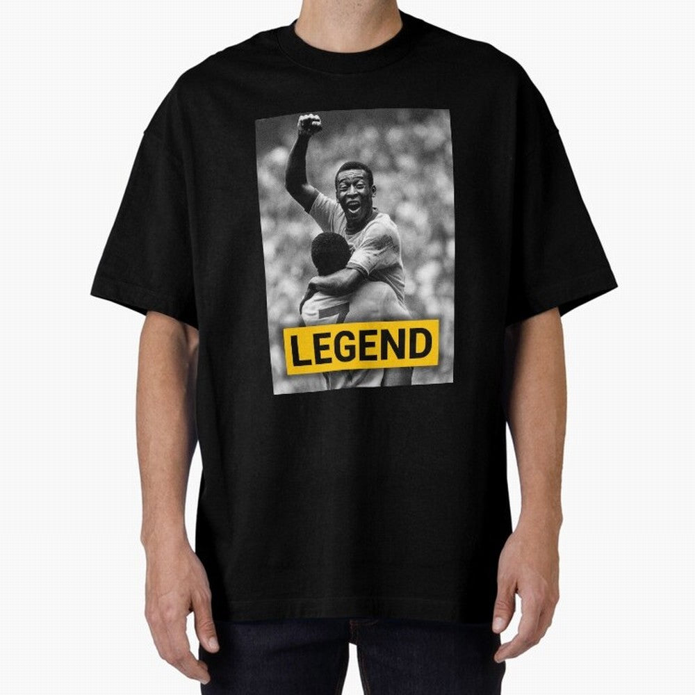 Pel¨¦ Legend Essential T-Shirt Celebrate the Biggest Stage of FIFA World Cup 2026 Group Stage Featuring Cristiano Ronaldo, France and Portugal Energy, Match Day Excitement, Supporter Culture, Golden Goals and Global Football Passion; Ideal for Fans