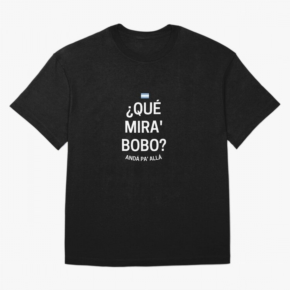 Que mira bobo Essential T-Shirt Represent FIFA World Cup 2026 Connected to Mbappe and Neymar, Argentina, France and Brazil Energy, Vintage Soccer Flavor, Modern Football Stars, National Flags and Final Night Emotion; Made for Collectors Who Enjoy