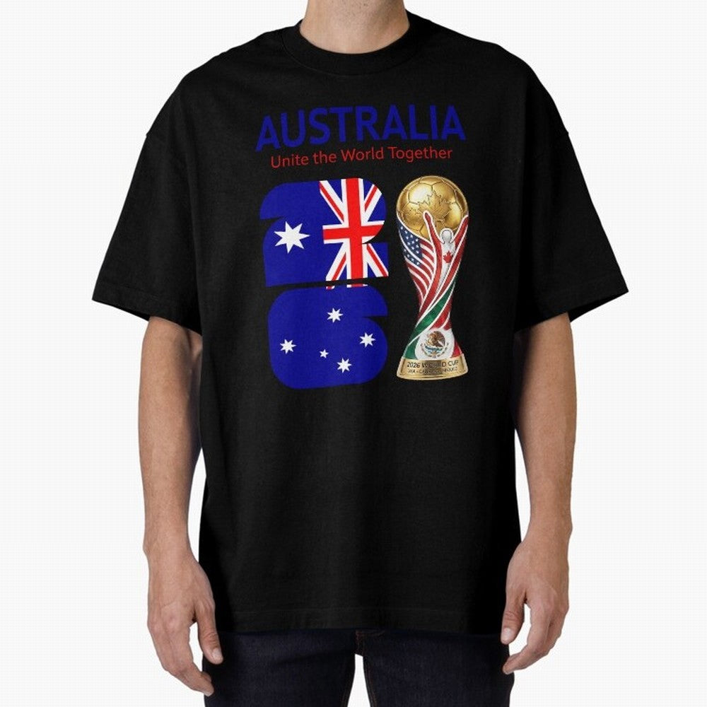 World Cup 2026, AUSTRALIA Classic T-Shirt Unlock the FIFA World Cup 2026 Journey through Haaland and Mbappe Highlights, France Pride, Vintage Soccer Flavor, Modern Football Stars, National Flags and Final Night Emotion; Created for Match Day