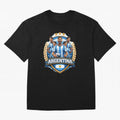 Argentina Football Pride- Albiceleste Soccer Classic T-Shirt Turn Up for Match Day Hype around FIFA World Cup 2026, Messi, CR7 and Mbappe, Brazil, Portugal and Argentina, Retro Football Energy, Iconic Rivalries, Trophy Chase Drama and Stadium