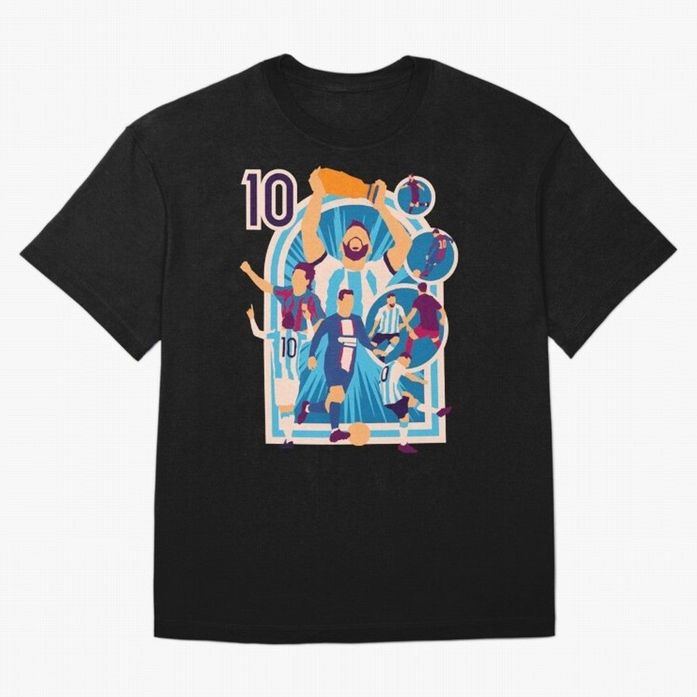 Messi - The Goat Classic T-Shirt Show Your Tournament Heart for Global Football Passion for FIFA World Cup 2026 USA Canada Mexico, with Mbappe, Argentina and Brazil, Stadium Chants, National Pride, Trophy Dreams and Unforgettable Football Memories;