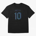 Messi 10 Oversized T-Shirt Show Match Day Excitement for FIFA World Cup 2026 Group Stage Capturing Messi and Cristiano Ronaldo, Portugal, Spain and Germany Energy, Global Supporter Spirit, Legendary Goals, National Colors and Tournament