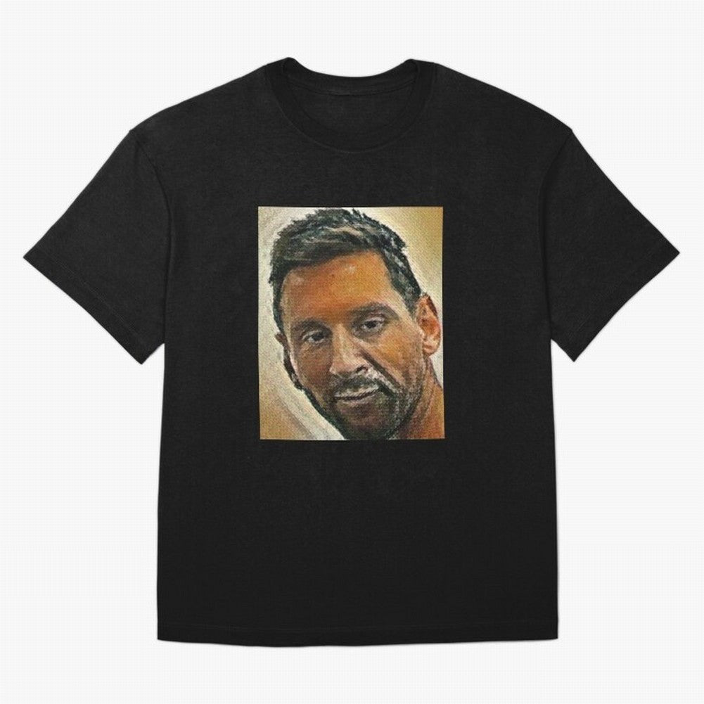 Messi Oversized T-Shirt Celebrate Classic Football Spirit in Global Football Passion for FIFA World Cup 2026 USA Canada Mexico, Connected to CR7 and Messi, Portugal, Supporter Pride, Iconic Celebrations, Legendary Names and Global Match Day Energy;