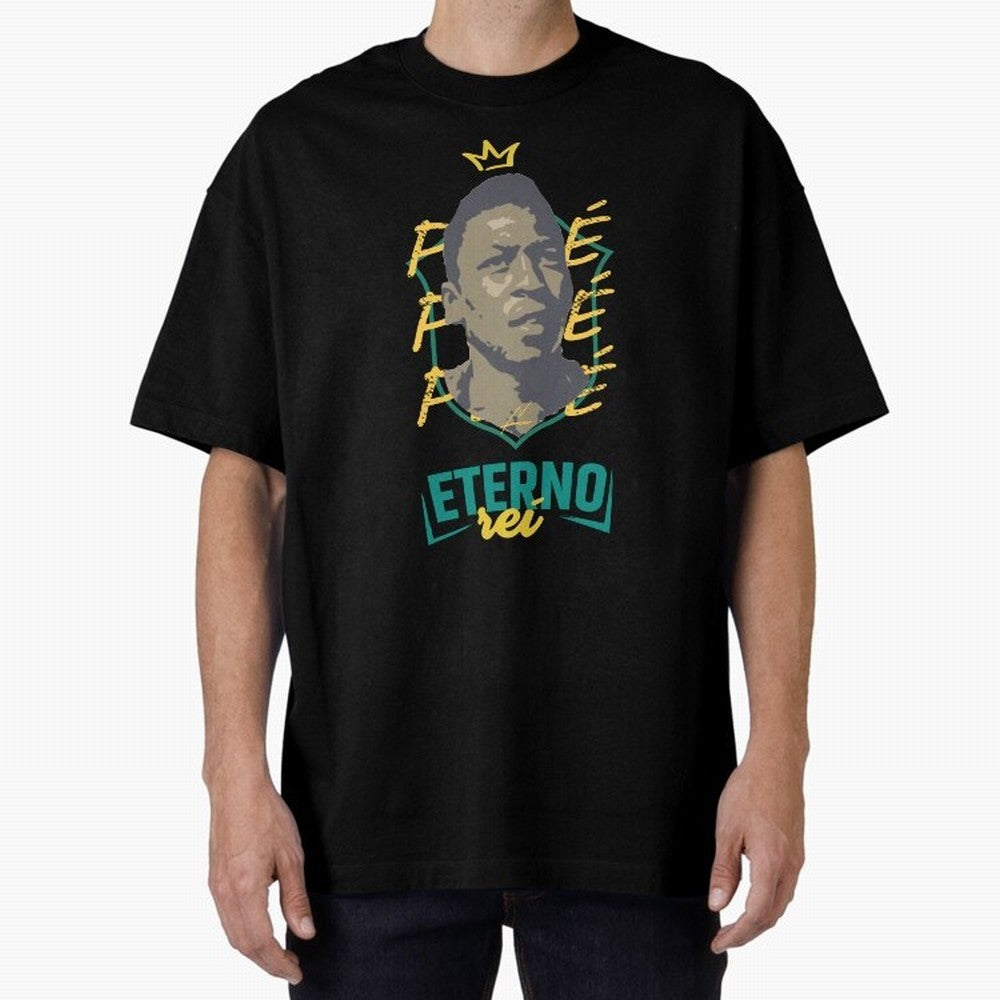 Messi and Neymar wearing a Pele t-shirt - Pel¨¦ Eterno - Pele Forever Rei Classic T-Shirt Bring a Vintage Feel to Global Football Passion for FIFA World Cup 2026 Group Stage, Driven by Neymar, Haaland and Cristiano Ronaldo, Germany, Stadium Chants,