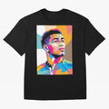 Jude Bellingham in WPAP Style Classic T-Shirt Feel FIFA World Cup 2026 Group Stage Spirit, Driven by Portugal, Spain and Germany, CR7 and Messi, Tournament Hype, Historic Matchups, Family Viewing Parties and Global Sports Pride; Perfect for