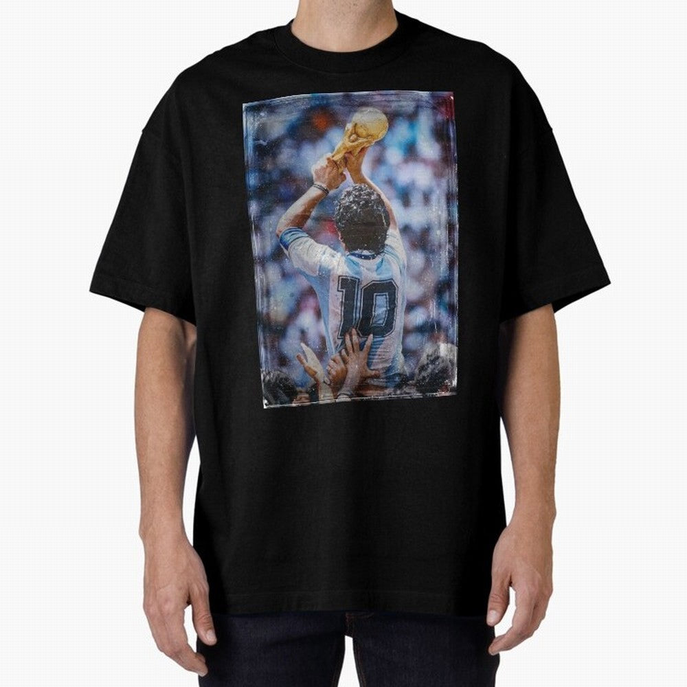 Diego Maradona Champion Classic T-Shirt Elevate the FIFA World Cup 2026 USA Canada Mexico Journey through Messi Highlights, Spain Pride, Supporter Pride, Iconic Celebrations, Legendary Names and Global Match Day Energy; Great for Watch Parties,